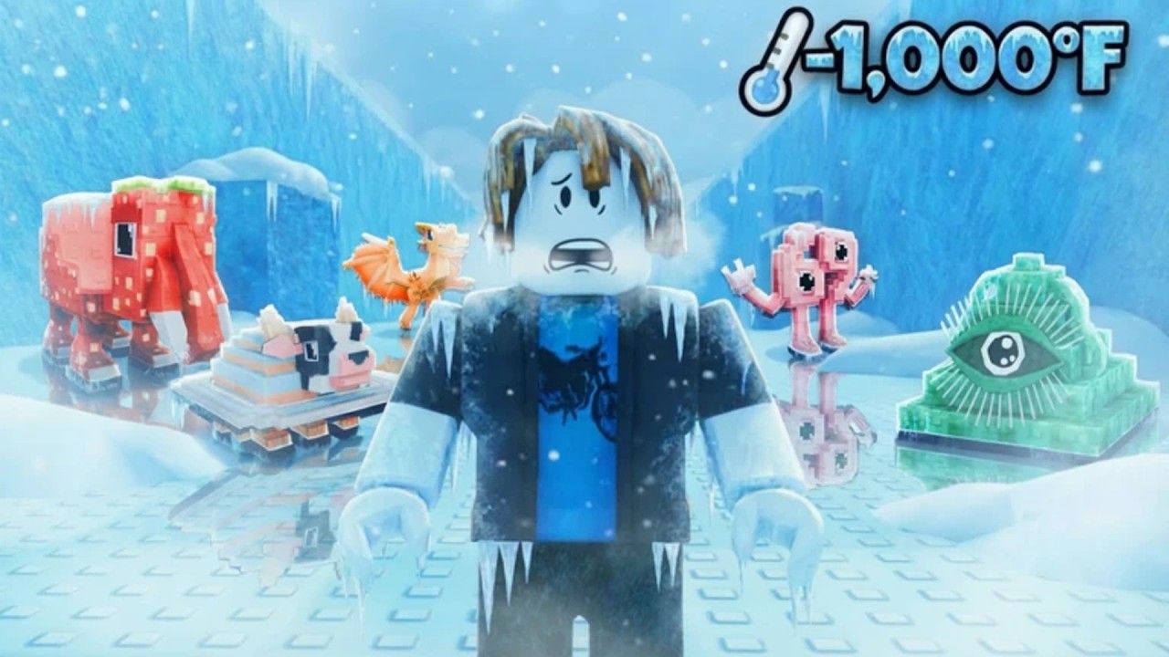 This Roblox Game FREEZES You If You Stop Moving Survive COLD For 