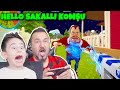 SAKALLI KOMŞUNUN GİZEMLİ KONTROL ODASI! | (hello neighbor-scary teacher gibi) DARK RIDDLE OYNUYORUZ!