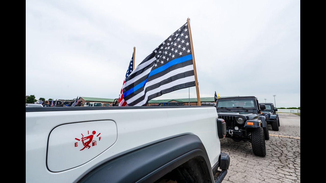 Jeepers Back the Blue event 2021 - YouTube