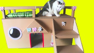 DIY - the cat house you can do yourself by DIY Maker 35,856 views 3 years ago 7 minutes, 49 seconds