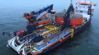Cable installation for the Gemini Offshore Wind Park