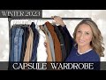 My WINTER CAPSULE WARDROBE 2023 | Guide to the perfect winter wardrobe | Over 40