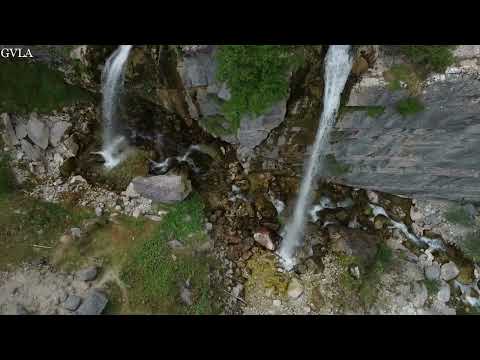 Double Waterfalls at