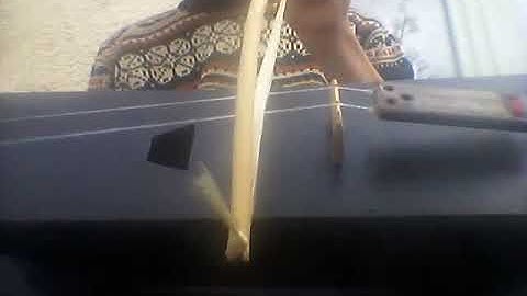 Self made Bowed Lyre/Jouhikko