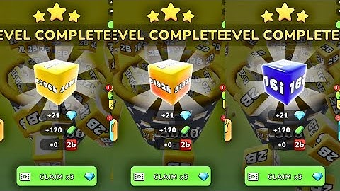 Jelly Run 2048 [New Updates : added lots of new cubes and levels! New VIP Jelly 4T to 512T Unlocked]