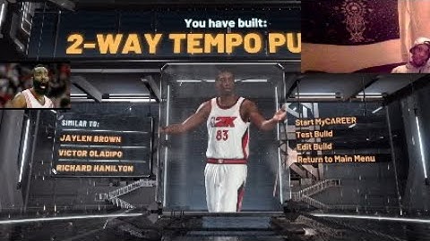 |Rarebuild|2 way tempo pusher Demigod  how to make you a rare build #rare #nba2k