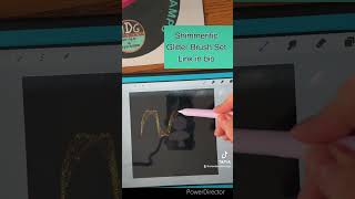 Glitter brushes for Procreate Digital art #procreate