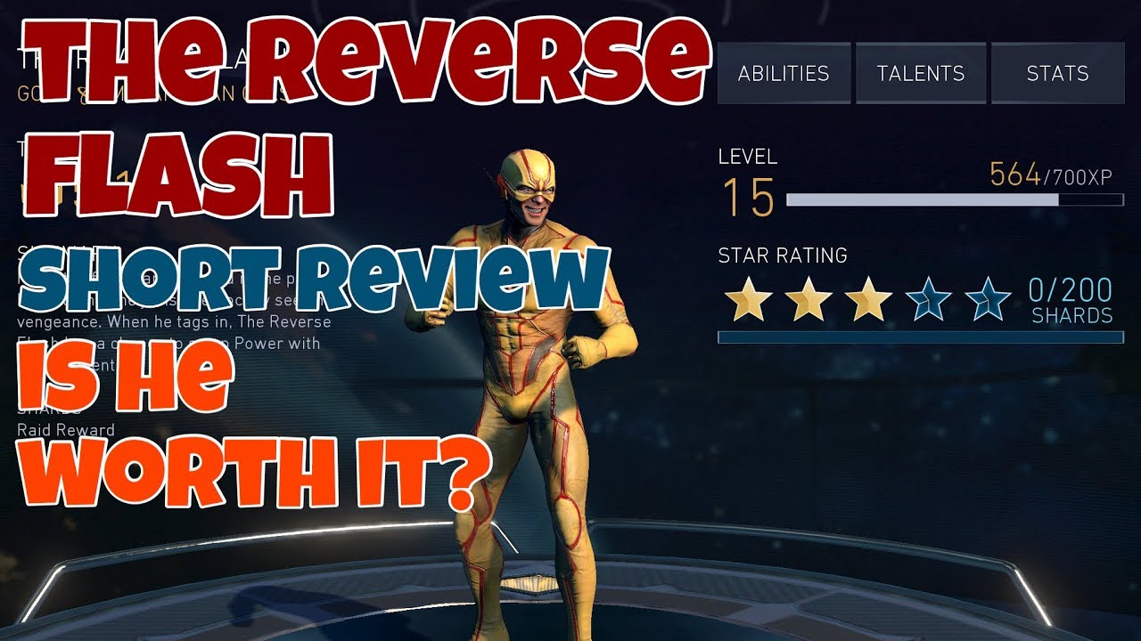 Injustice 2 Mobile | Reverse Flash Short Review - YouTube
