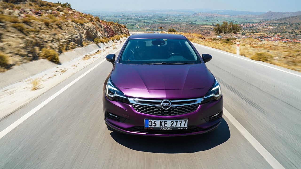 Opel Astra K 1.6 CDTI Test Sürüşü / Patlıcan Moru Excellence Paket