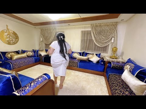 روتيني اليومي من يومياتي في بيت✨روتين حماس وتنضيف/وجبة عشاء سهلة وسريعة