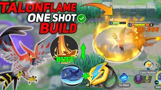 Talonflame New One Shot Damage Build for Brave Bird and Aerial Ace! Pokemon unite