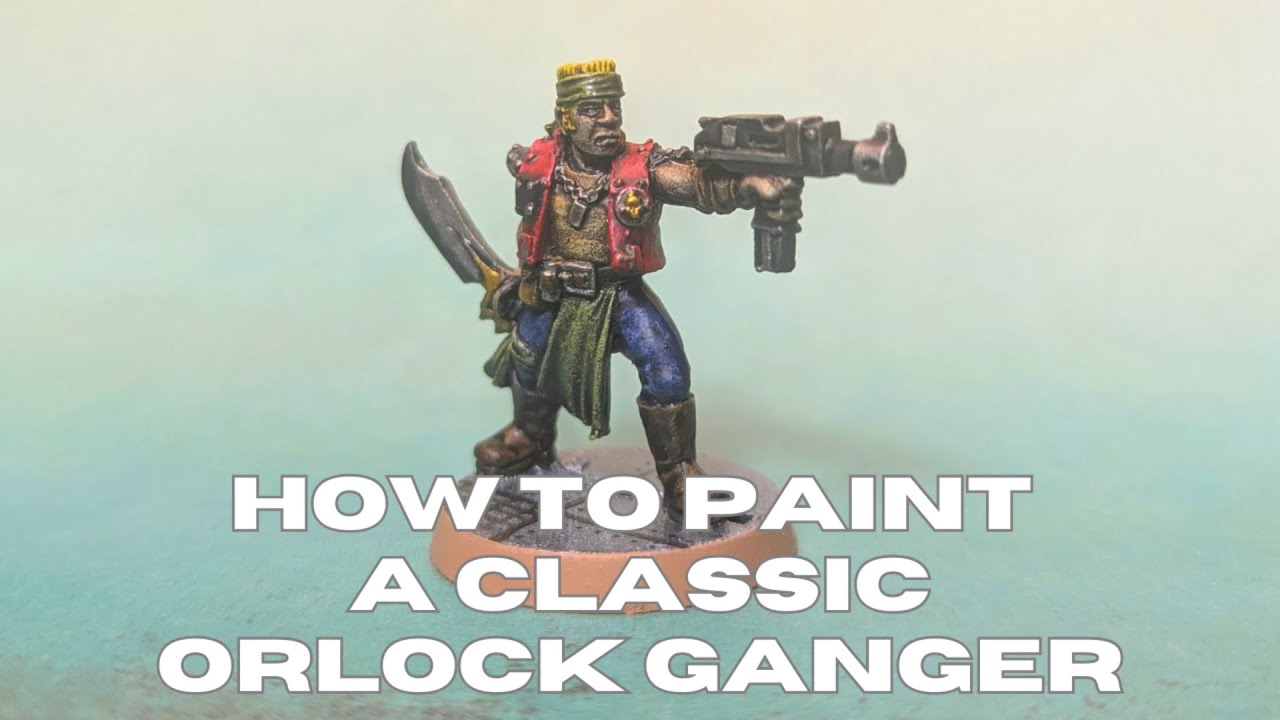 How to Paint a Classic Orlock Ganger | Necromunda