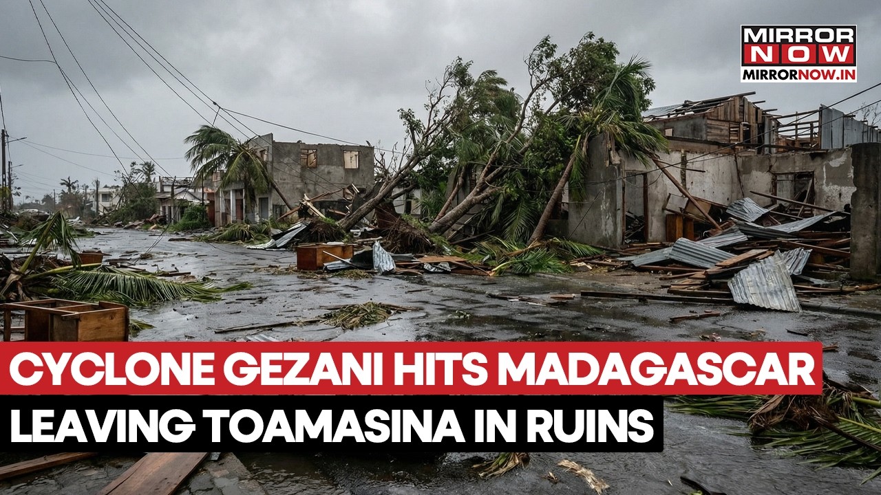 Madagascar Gets Hit By Cyclone Gezani 10 Days After Cyclone Fytia Devastates Island's Northwest