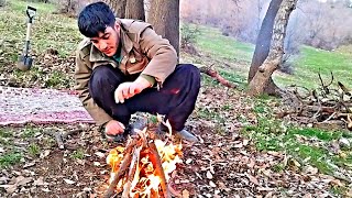 Nature tourism and cooking in beautiful forest #Bushcraft