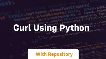 curl using python