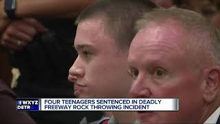 4 teens sentenced to prison in fatal I-75 rock throwing prank from 2017