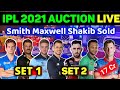 IPL 2021 Auction highlights- Set 1 and 2 highlights, Morris Maxwell Moin ali  sold