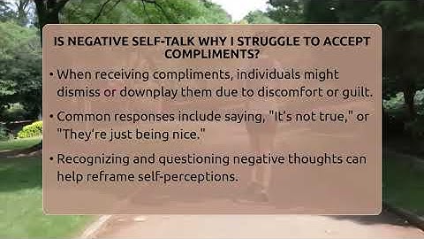 Is Negative Self-talk Why I Struggle To Accept Compliments? - Inside Body Image
