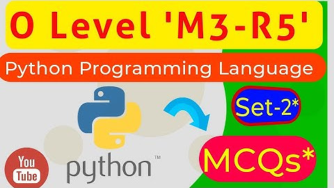 datatype and variables MCQs in python || #python #m3r5 MCQs ✍️✍️