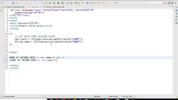 10. Scopes of JSP and Servlet Objects