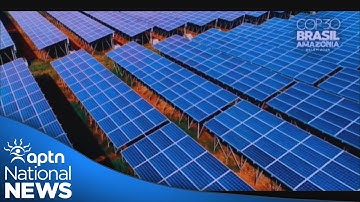 Security tightens at climate change conference after Indigenous group broke through | APTN News