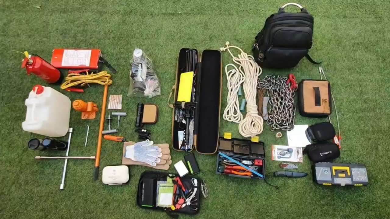 المقطع كامل حسب رغبة المتابعين اغراض و ادوات ضرورية لوضعها في السيارة في البر او المدينة، كشتة وحبل