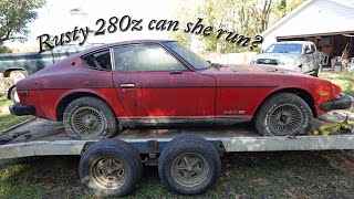 We took on this 280z thats sat for 20 years, whats left of it??
