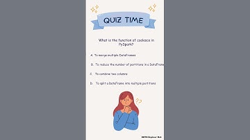 "What Does coalesce Do in PySpark? 🔄"#PySpark #BigData #DataScience #MachineLearning #CodingQuiz