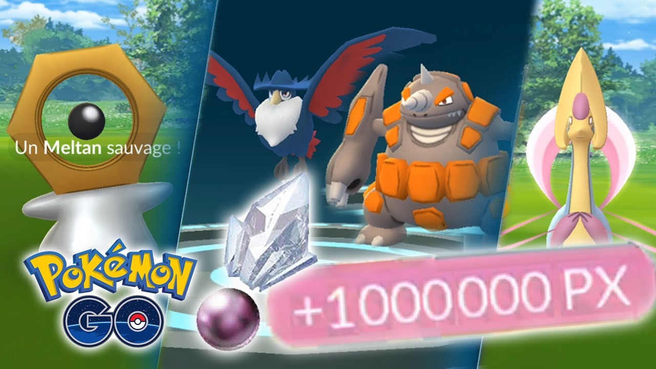 ÉVOLUTIONS 4G, CRESSELIA, MELTAN & 1 MILLION DXP!! POKÉMON