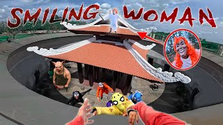 7 SPIDERMAN Vs SMILING WOMAN REAL LIFE ESCAPE 192.0 (Horror Parkour Pov Short) | Mystery POV