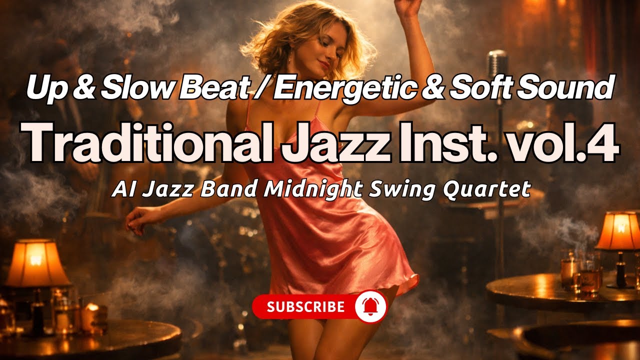 Traditional Jazz Inst. Music vol.4/ Up & Slow Beat / Energetic & Soft Sound / Midnight Swing Quartet