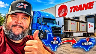 #743 Will I Spend Another 10 Hours At Trane? Tyler, TX to Raleigh. NC | Mercer Owner Operator VLOG