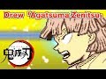 Drew "Zenitsu"「Gurenge - Lisa」「 Demon Slayer: Kimetsu no Yaiba」Minecraft