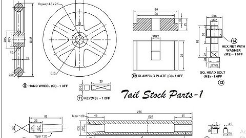 tail Stock Parts | Creo |