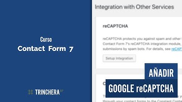 Google reCAPTCHA | Curso Contact Form 7