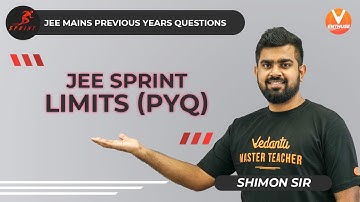 JEE Sprint - Limits (PYQ) | JEE Mains Previous Years Questions | JEE 2021 | Vedantu Enthuse English