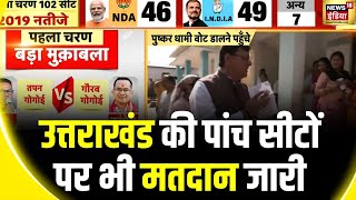 Lok Sabha Election Voting : उत्तराखंड की पांच सीटों पर वोटिंग , किस पार्टी ने किसे बनाया उम्मीदवार