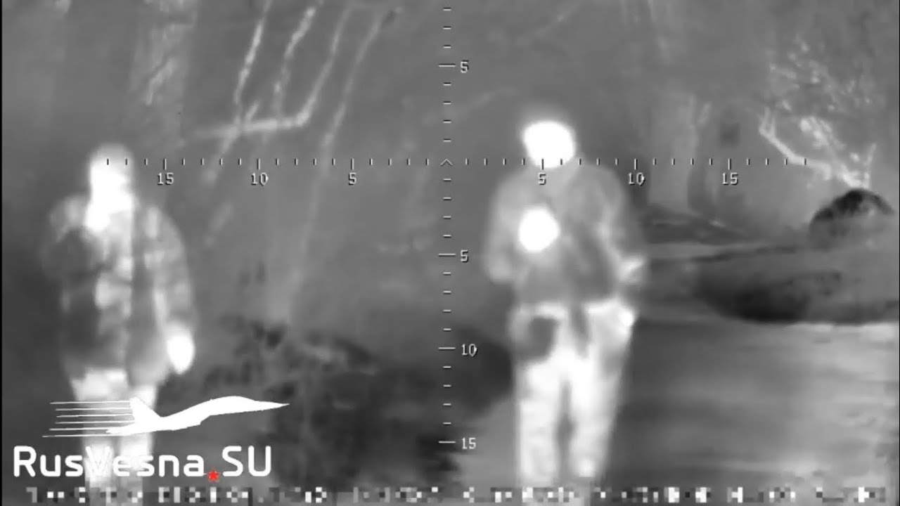 Night vision footage of Russian special forces in Ukraine. YouTube