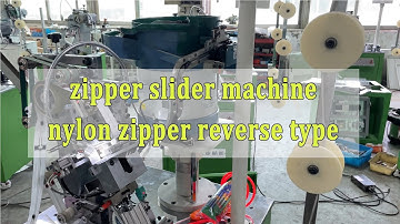 HY-133N-A nylon zipper reverse slider mounting machine