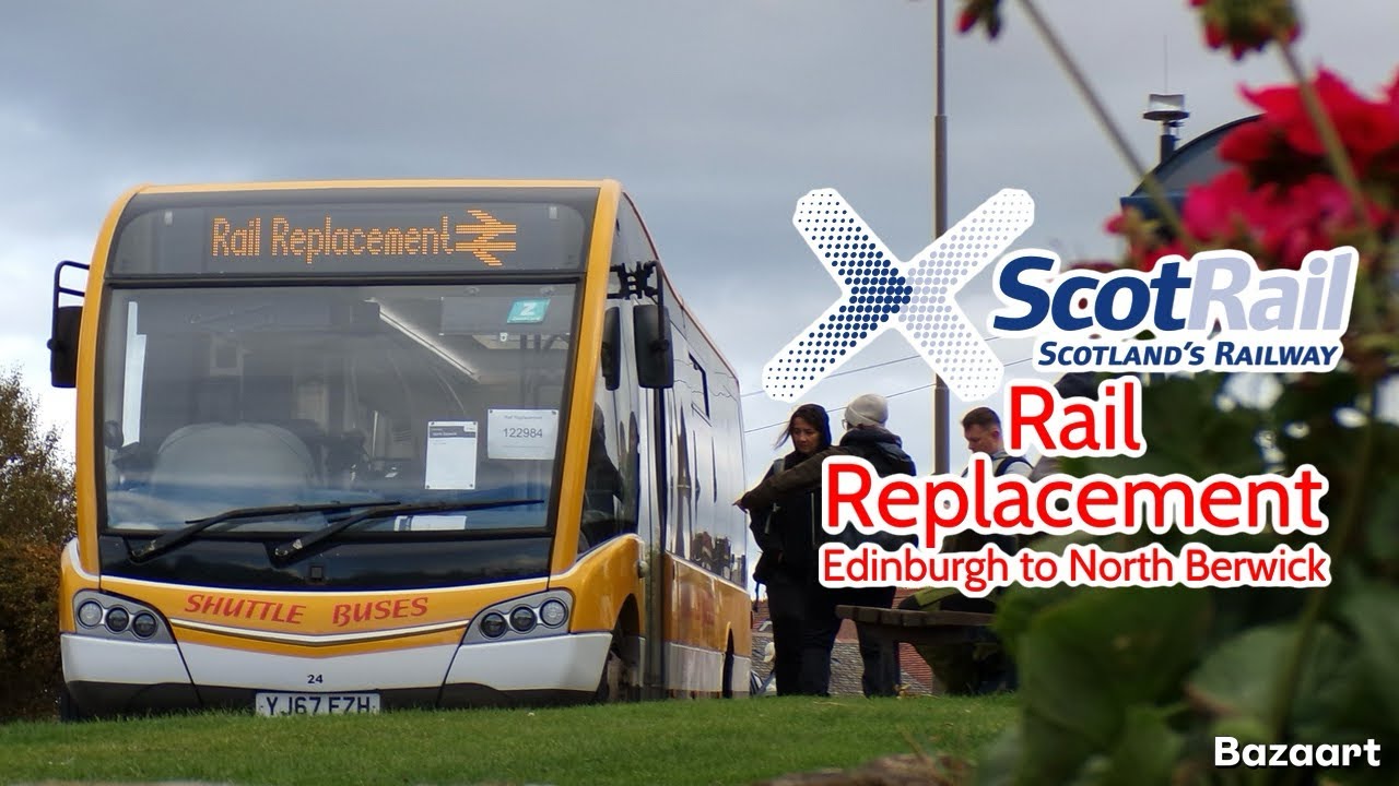 Scotrail Rail Replacement Waverley to North Berwick • Optare Solo SR 24 YJ67FZH • FRV 21/9/25