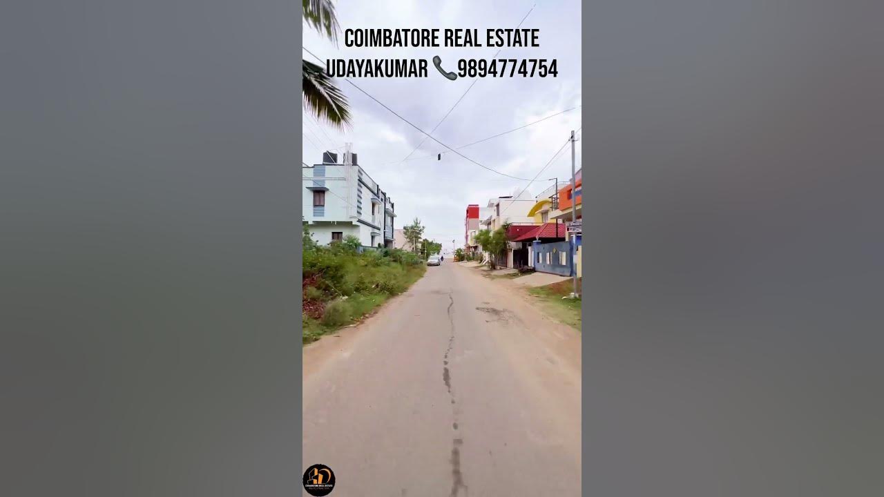 CHERAN MANAGAR 3.66 CENT SOUTH FACING DTCP PLOT 40 FEET WIDE ROAD FOR