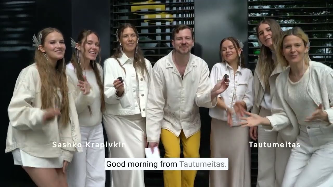 Chatting with Tautumeitas (Latvia) at Eurovision 2025 | Razom & Nova Ukraine