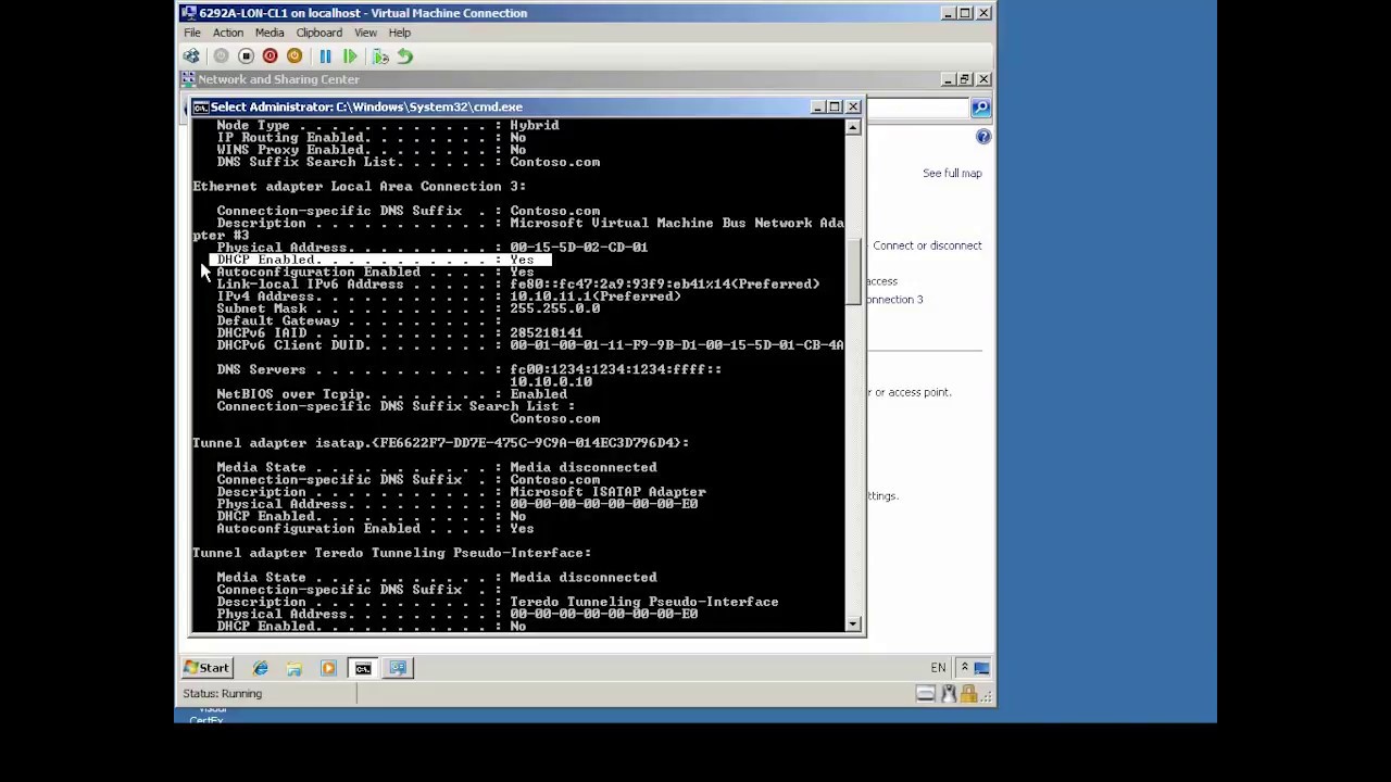 windows 7 Course 6292A | M04-L01 | Configuring IPv4 Addressing || MCTS ...