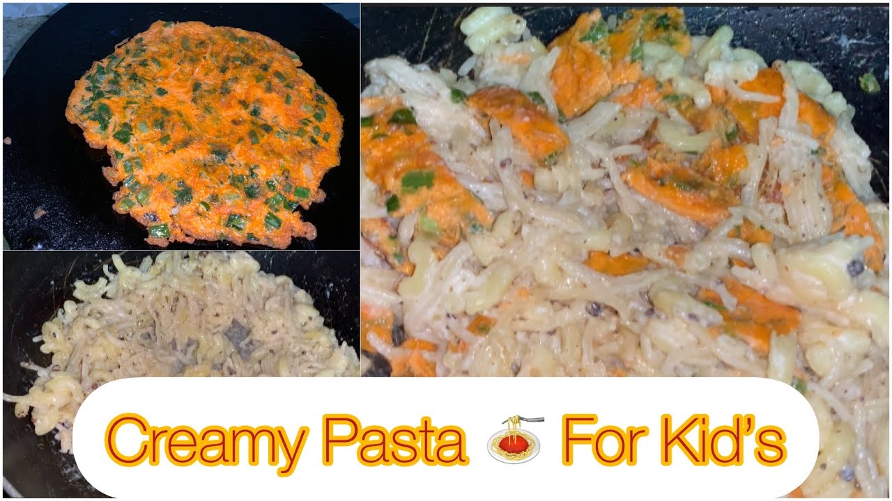 Creamy Pasta || for kids || delicious & soft by @najeebashomecooking ...
