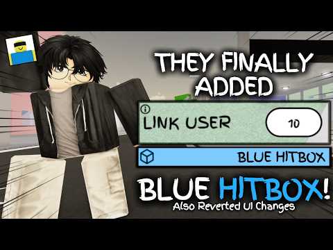 THEY FINALLY ADDED BLUE HITBOX TO JJS SKILL BUILDER | Jujutsu Shenanigans Roblox