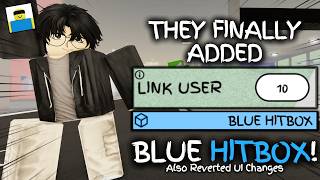 THEY FINALLY ADDED BLUE HITBOX TO JJS SKILL BUILDER | Jujutsu Shenanigans Roblox