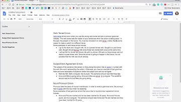 Using Grammarly (Beta) in Google Docs