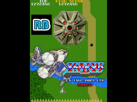 60fps] ゼビウス・ゼビオス / Xevious & Xevios - YouTube