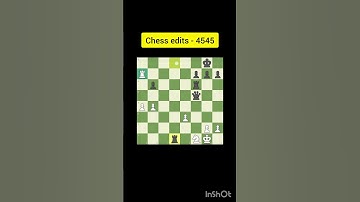 mate in 1 move - chess edits 4545 #phonk #music