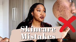 MY BIGGEST SKINCARE MISTAKES!